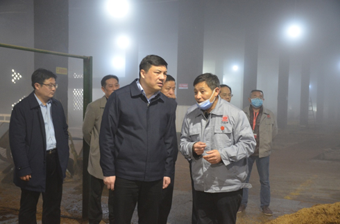 宜春市委常委、常務(wù)副市長(cháng)蔡清平莅临我司视察调研